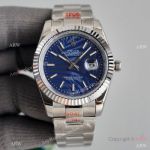 Rolex Datejust II 41mm Watch Stainless Steel Oyster Blue Palm Dial